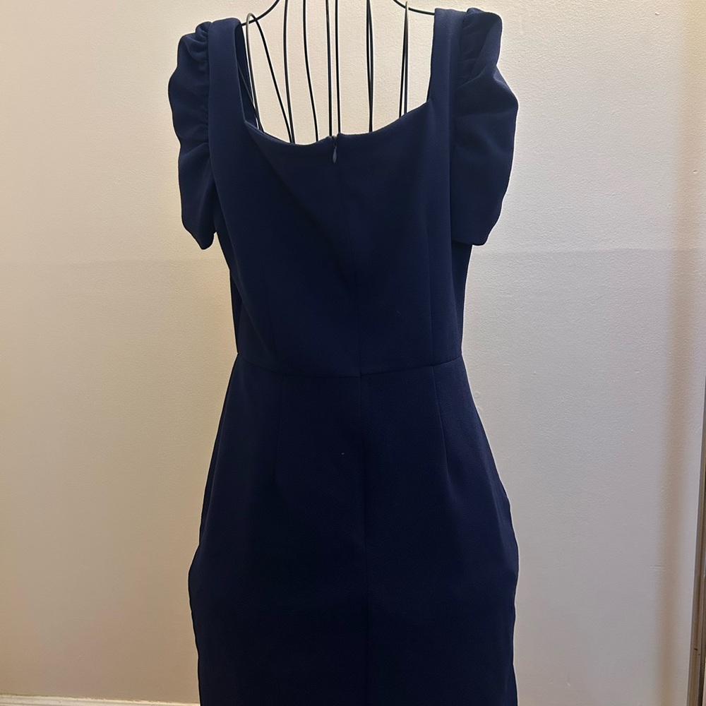 SHEIN Navy Blue Mini Dress - Picture 2 of 3